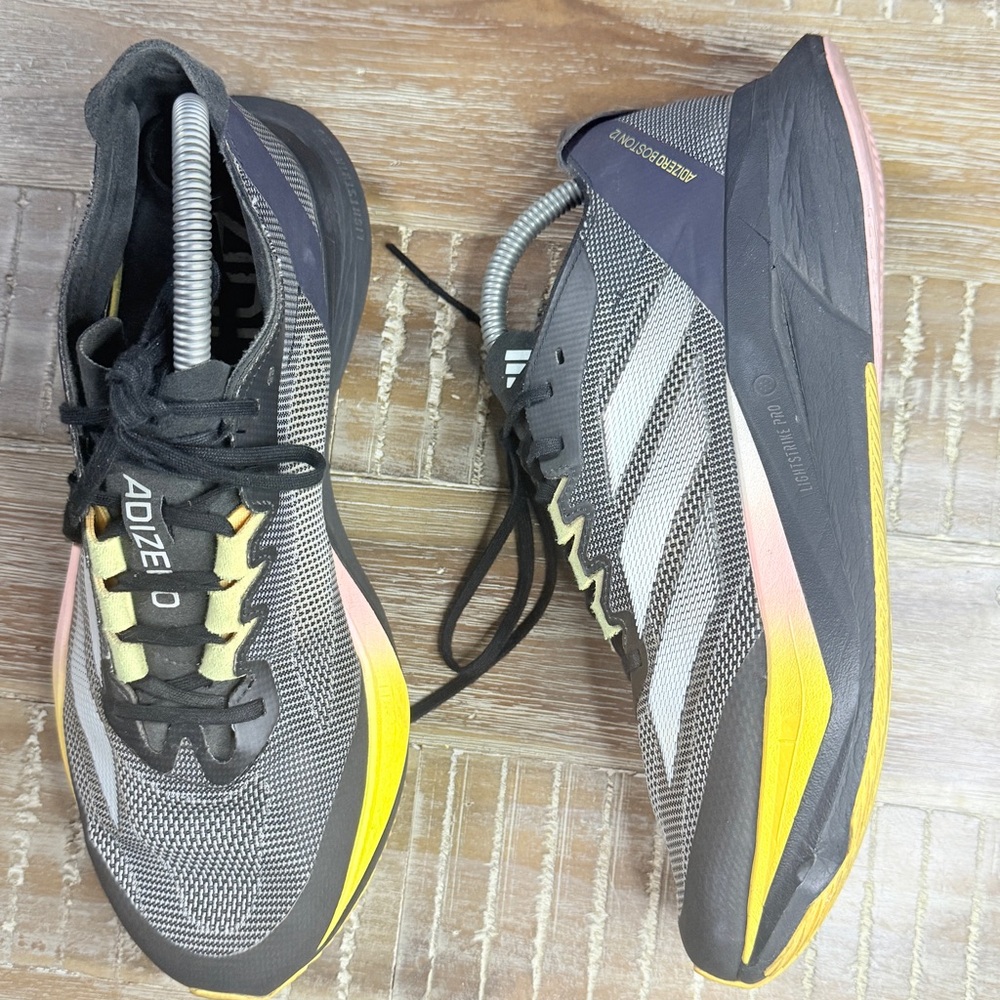 Adidas Adizero Boston 12 Men's Athletic Running Sneakers Shoes